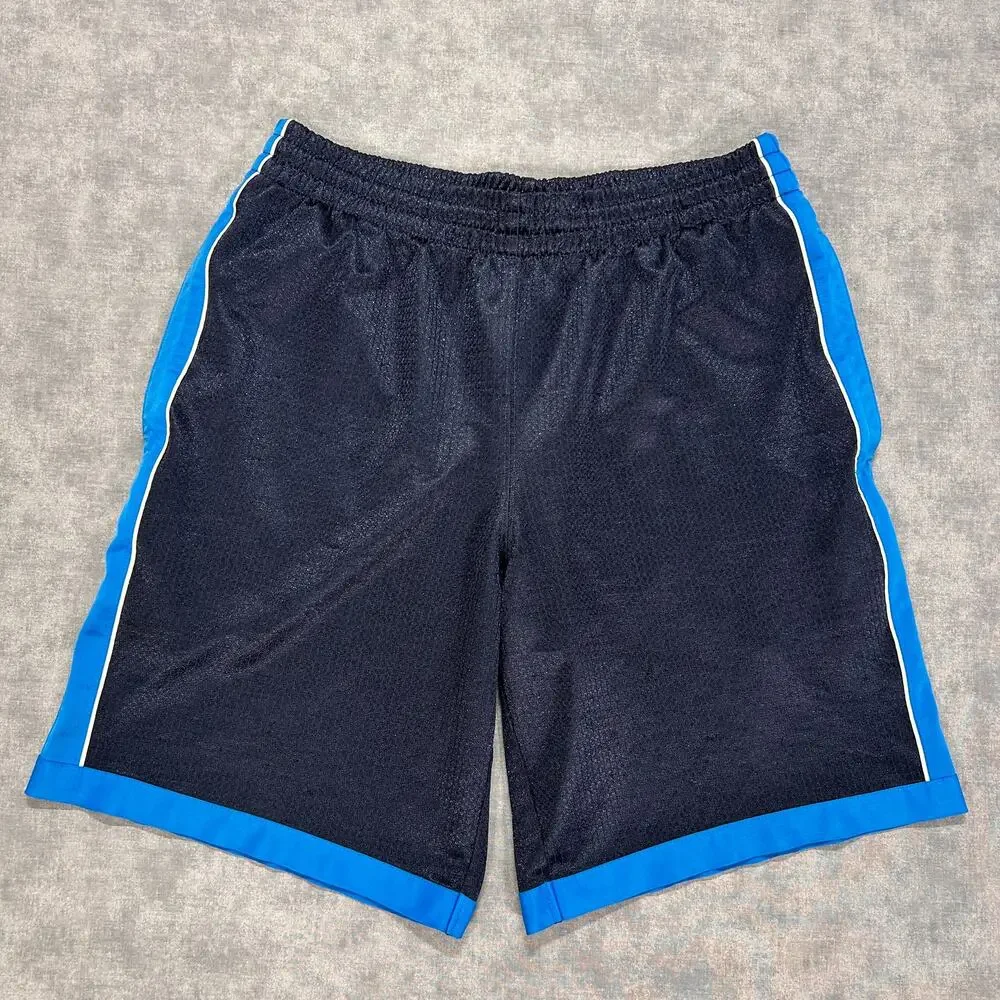 Vintage Y2K Spalding Navy blue basketball shorts mens Medium Athletic Baggy